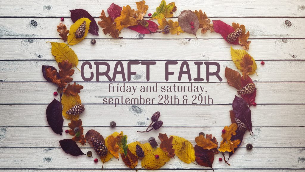 COTC Craft Fair Church of the Cove